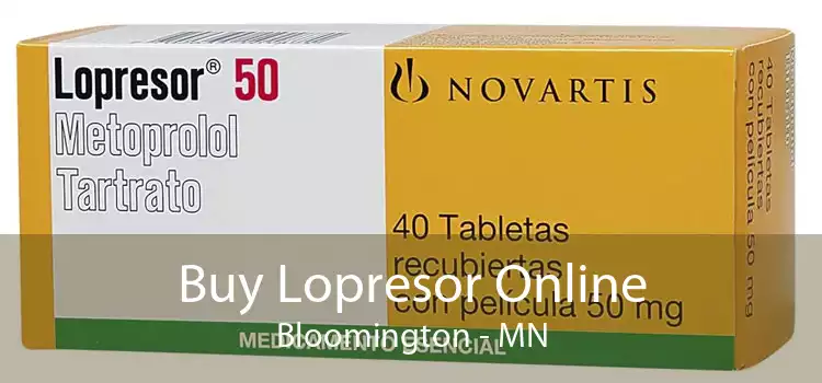 Buy Lopresor Online Bloomington - MN