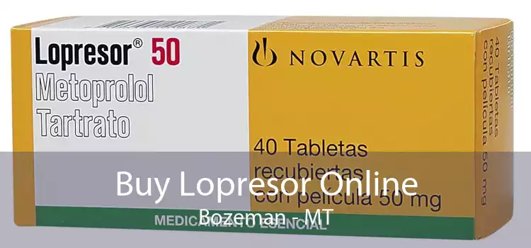Buy Lopresor Online Bozeman - MT