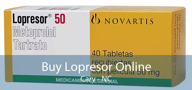 Buy Lopresor Online Cary - NC