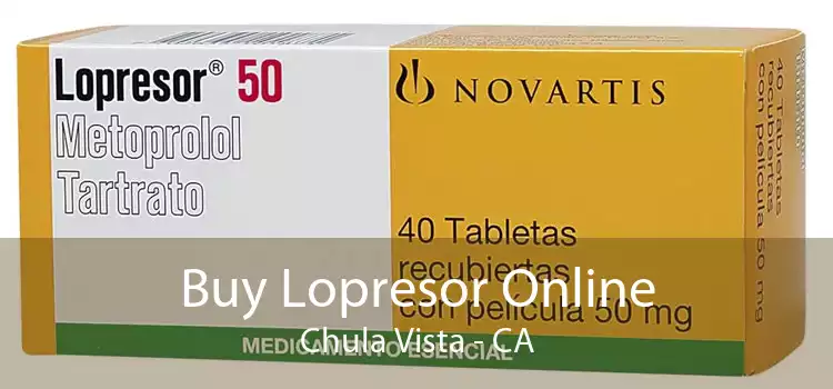 Buy Lopresor Online Chula Vista - CA